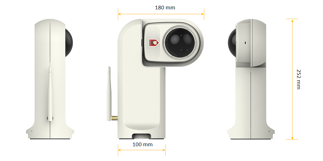 product design，IP Camera，conceptual design，