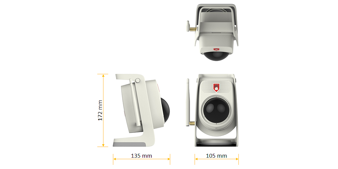 product design，IP Camera，conceptual design，