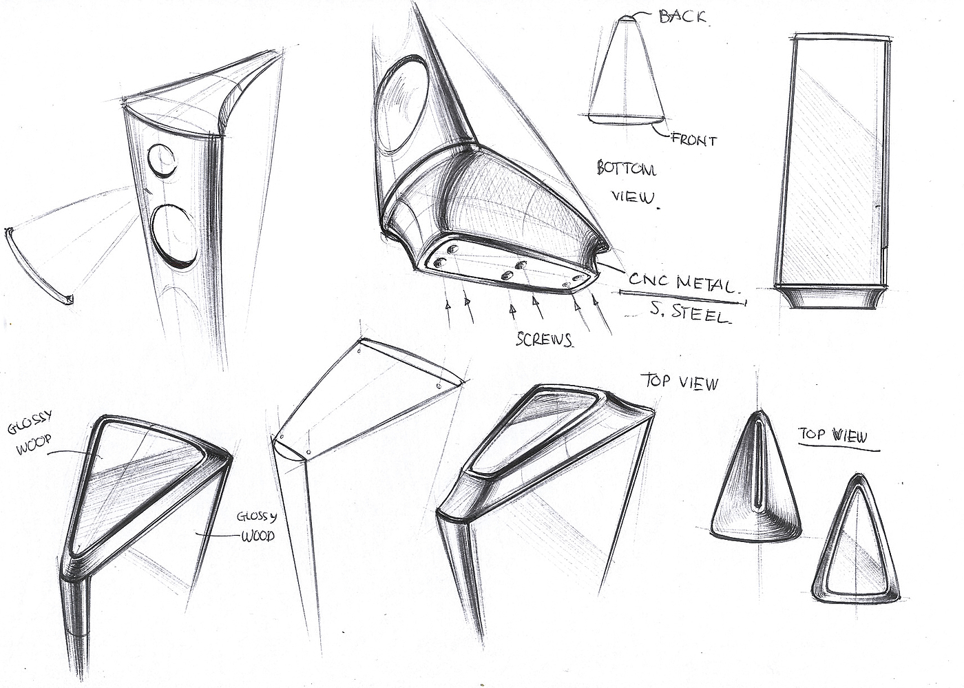 product design，Audio products，high-end，loudspeaker box，sound，