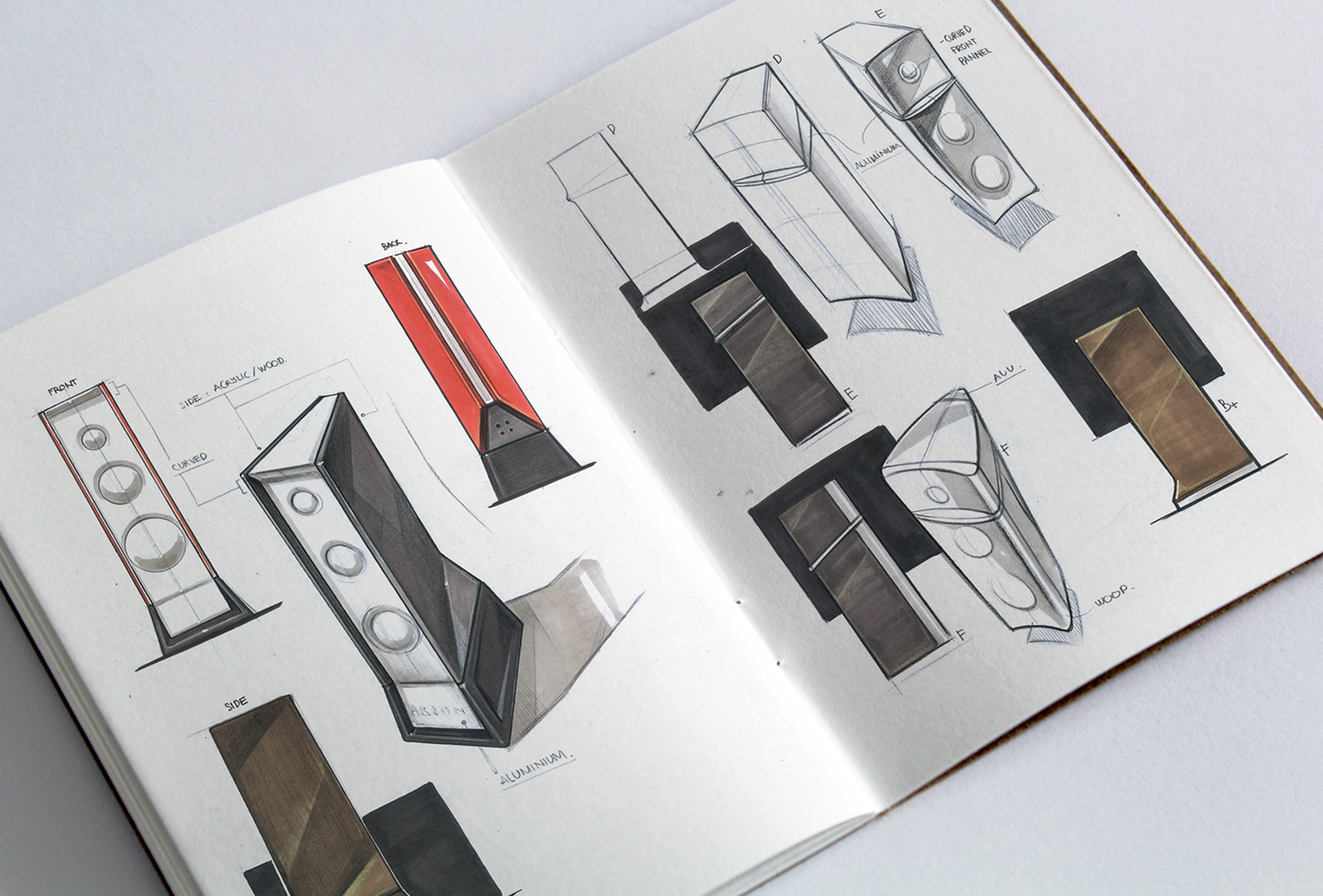 product design，Audio products，high-end，loudspeaker box，sound，