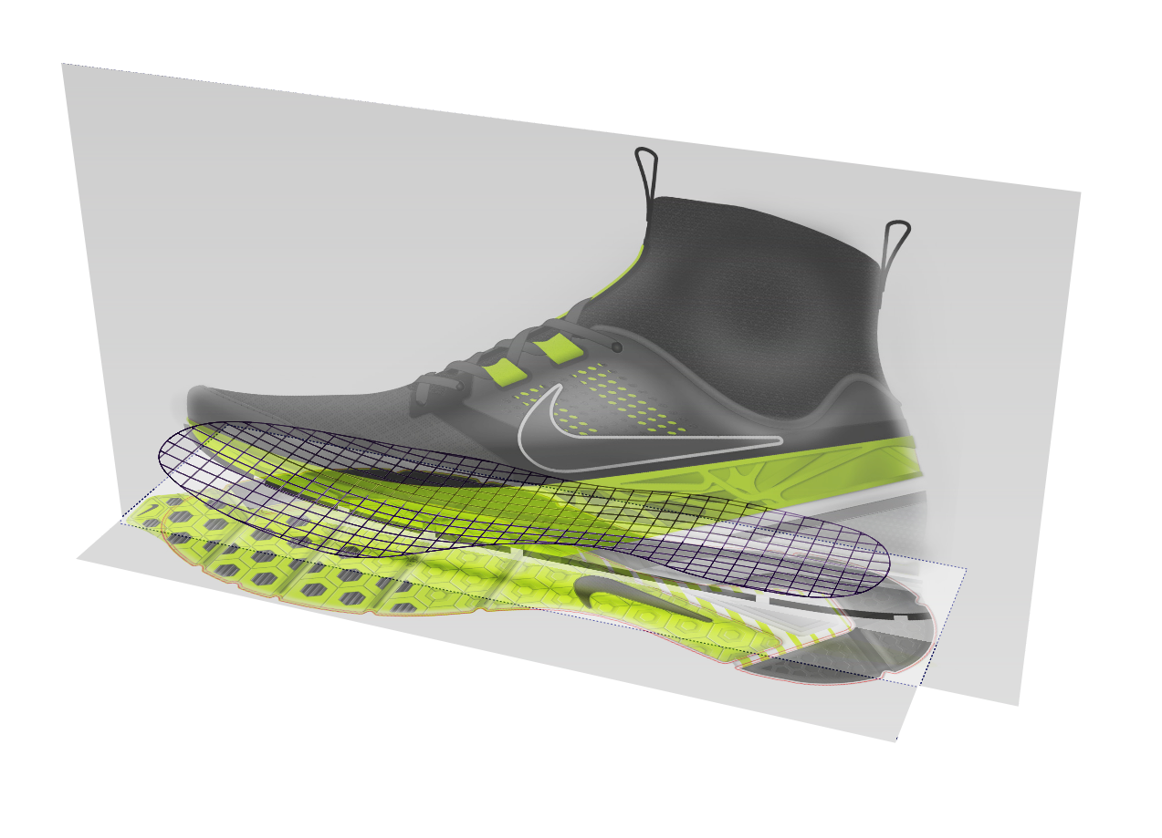 product design，sneakers，Nike，