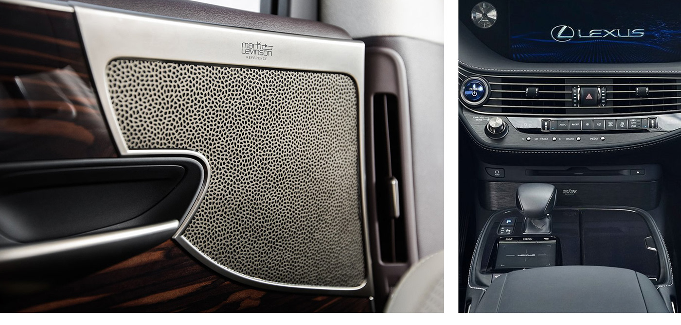 automobile，vehicle，traffic，Lexus LS500h，MARK LEVINSON，