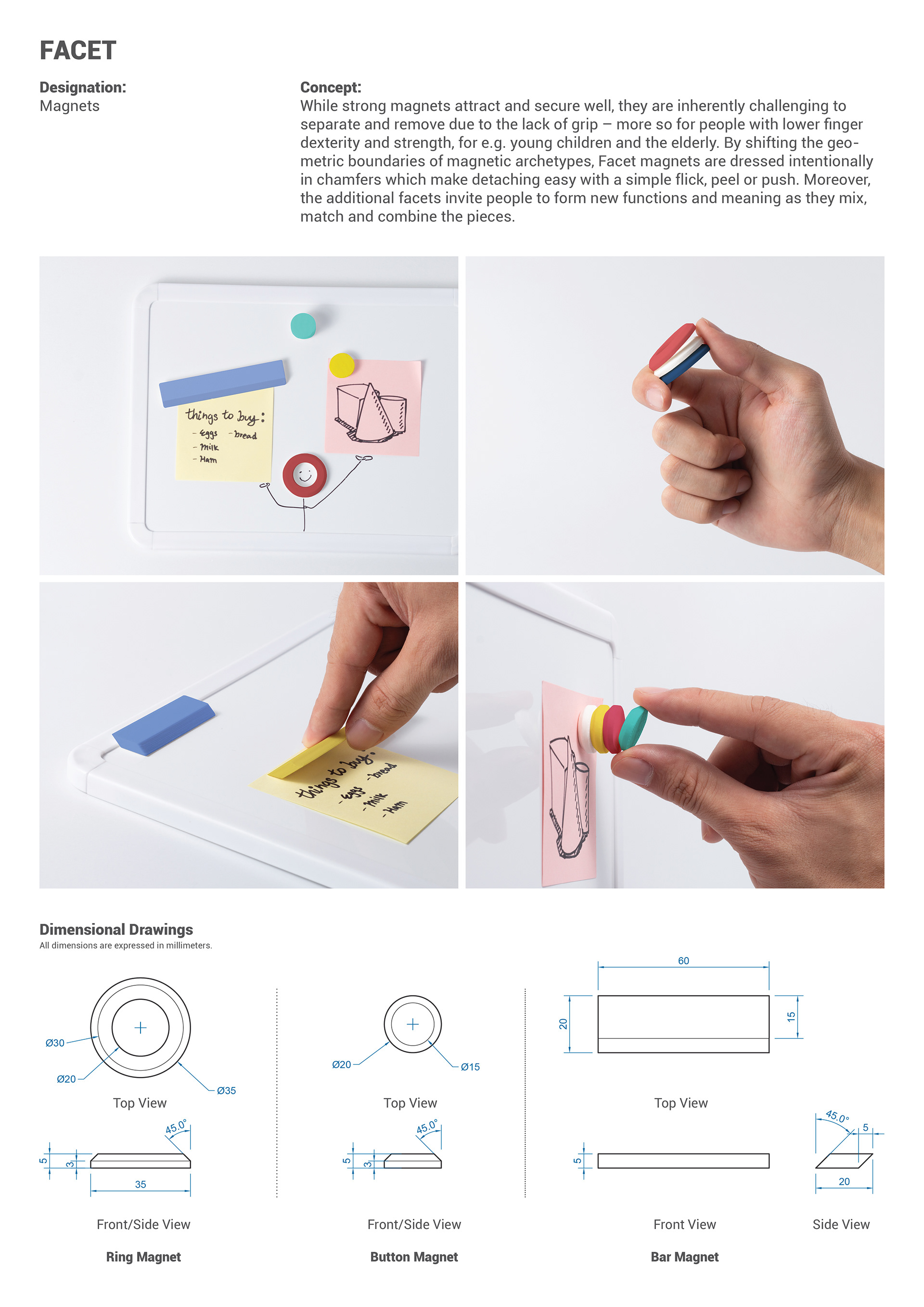 Magnetic nail，Office Supplies，originality，Magnetic paste，