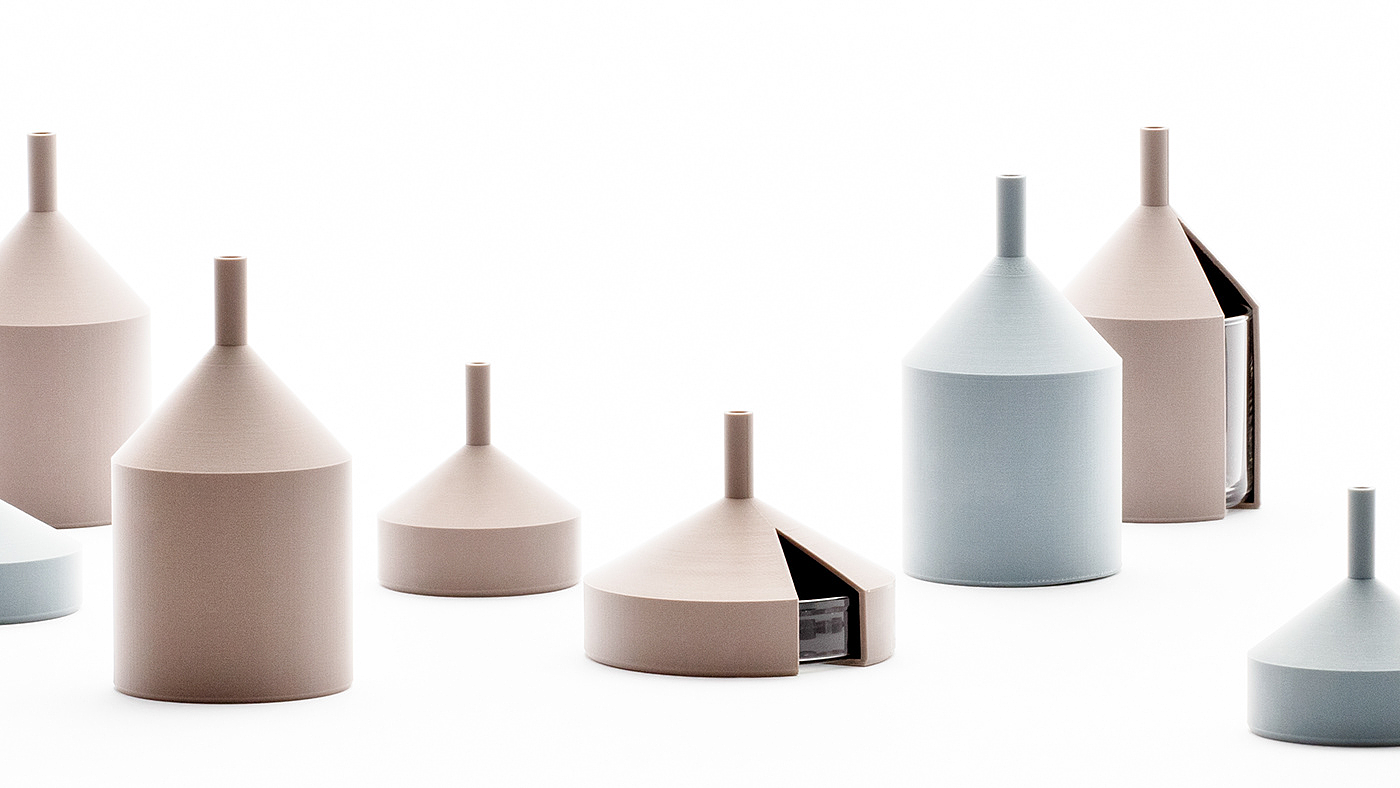 modern stylish，Advanced grey，Floral apparatus，Home design，Minimalist，Simple geometry，Mood，vase，