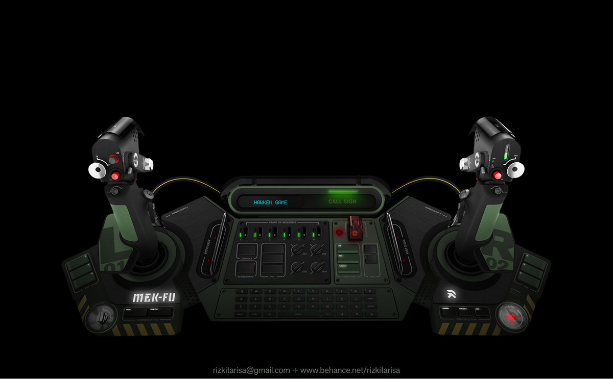 game，rocker，Mekfu，parts，MEK-FU，