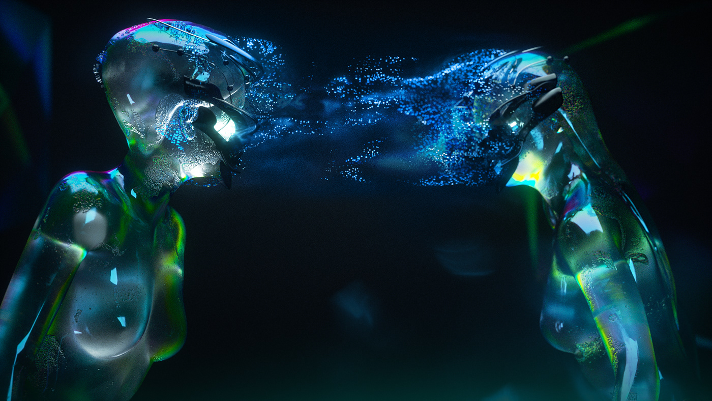 concept，Noninvasive neural interface，BCI，Neuromance，CYBER WARRIOR，wear，black，intelligence，