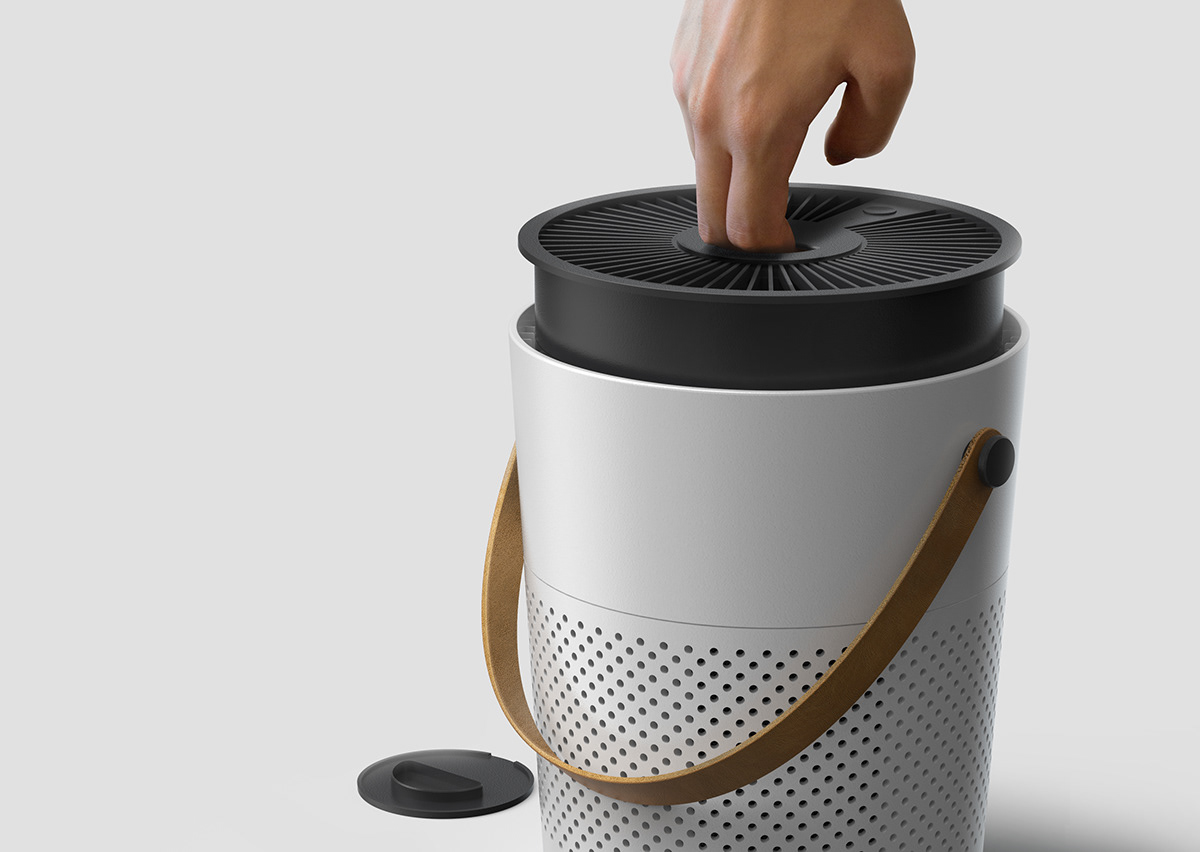 Air Jet S，app，air quality，air cleaner，Brunt Air Jet，household electrical appliances，Kwanjun Ryu，