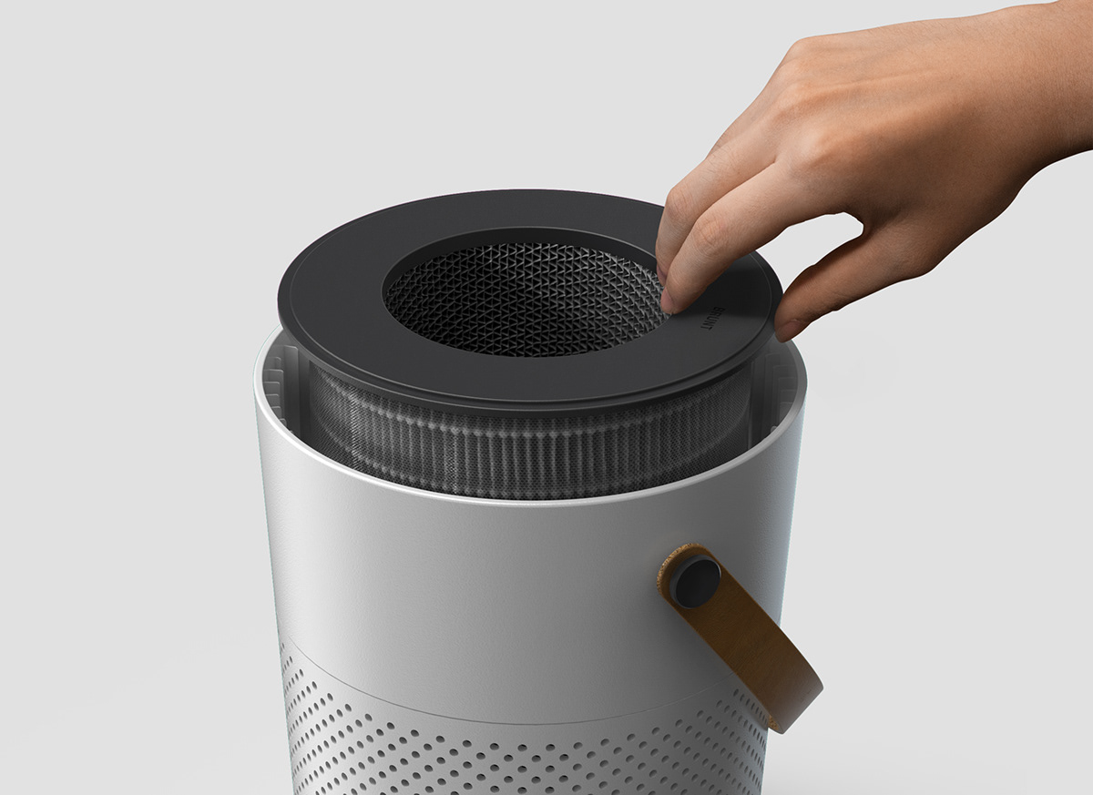 Air Jet S，app，air quality，air cleaner，Brunt Air Jet，household electrical appliances，Kwanjun Ryu，