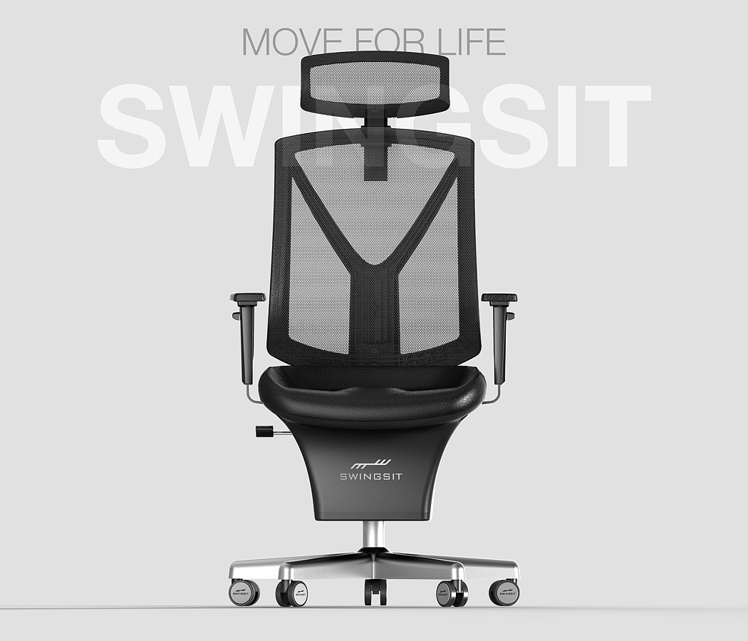to work in an office，chair，app，Swingsit，chair，
