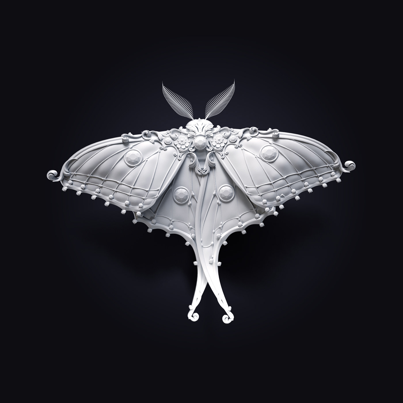 Render，Design，insect，gemstone，Jewel insects，ornaments，