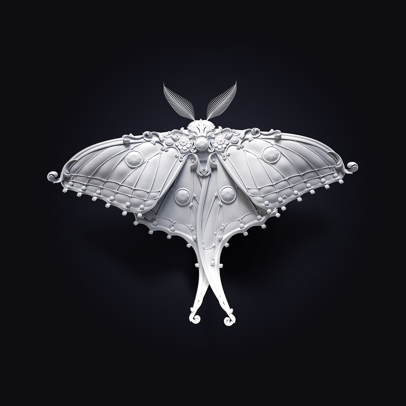 Render，Design，insect，gemstone，Jewel insects，ornaments，