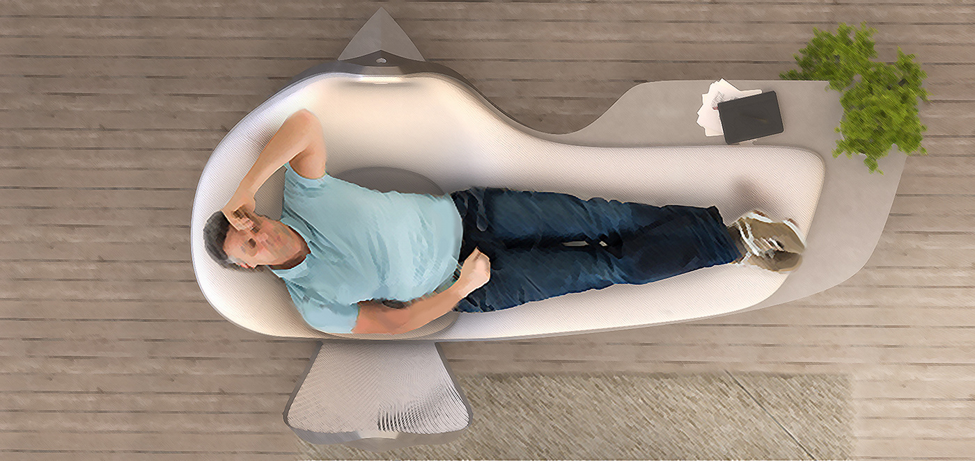 Joseph Kfoury，to work in an office，deck chair，chair，desk，Leisure chair，ZENITH，