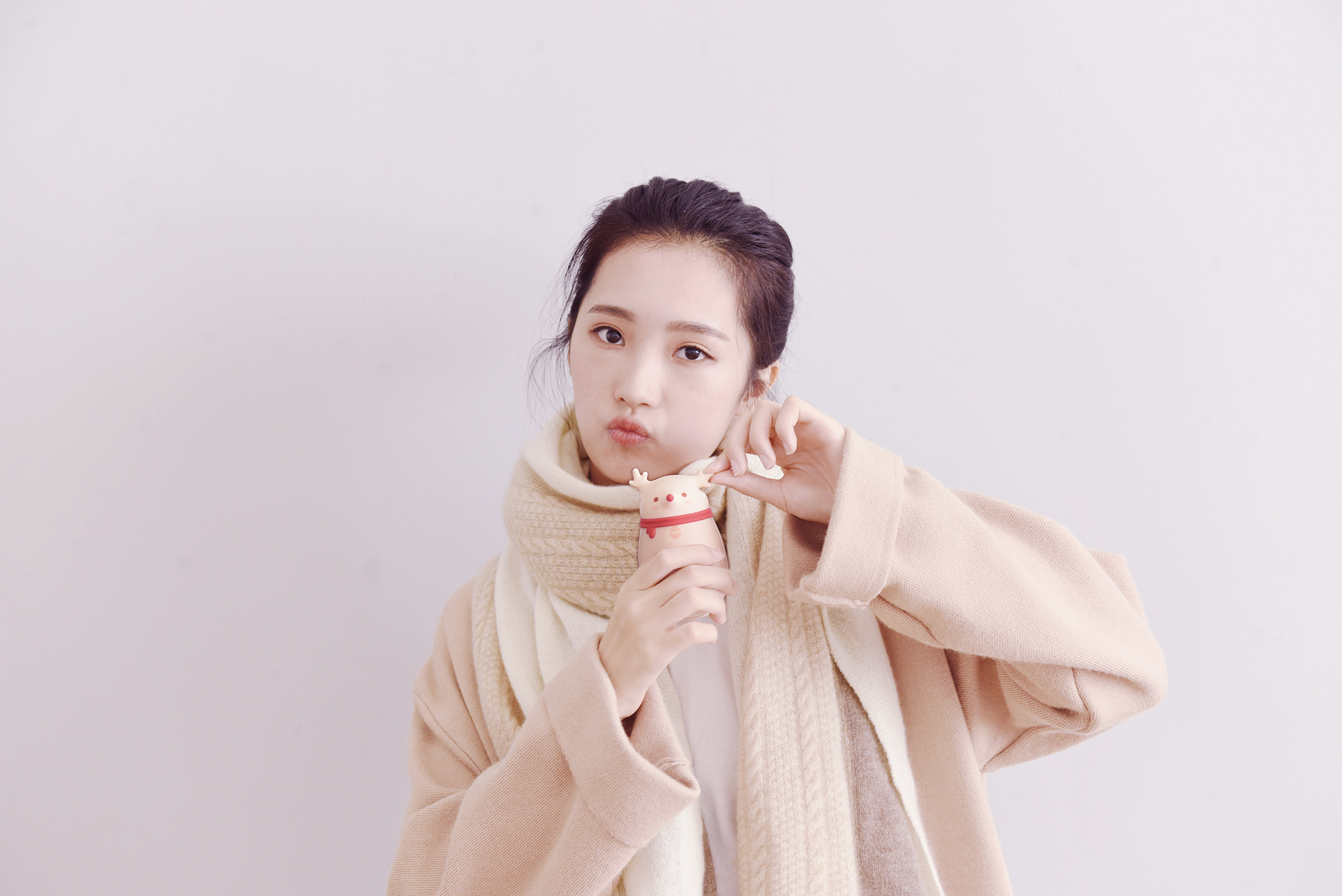 Hand warmer，adorable，lovely，fawn，