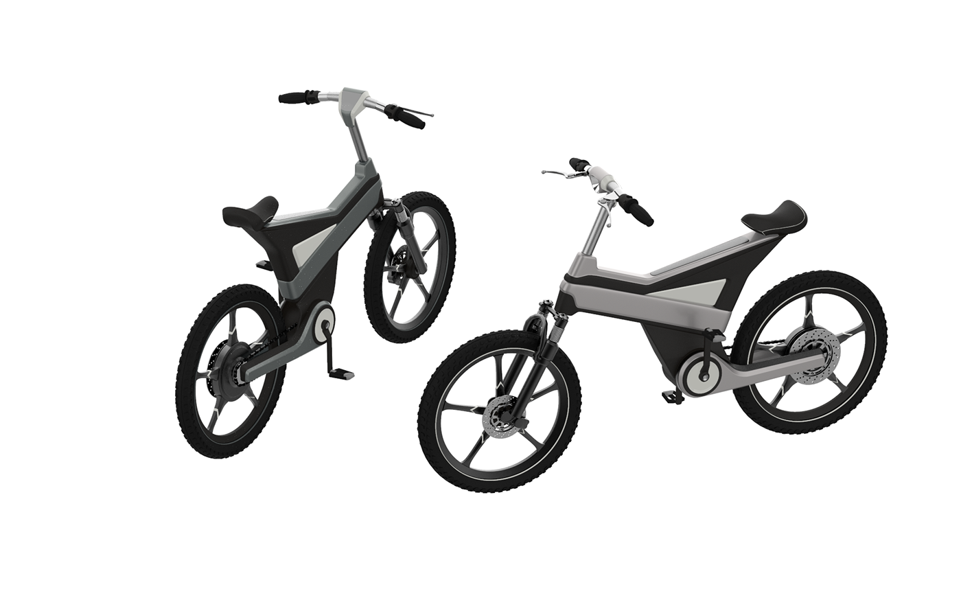 product design，sense of modernity，dynamic，Electric bicycle，