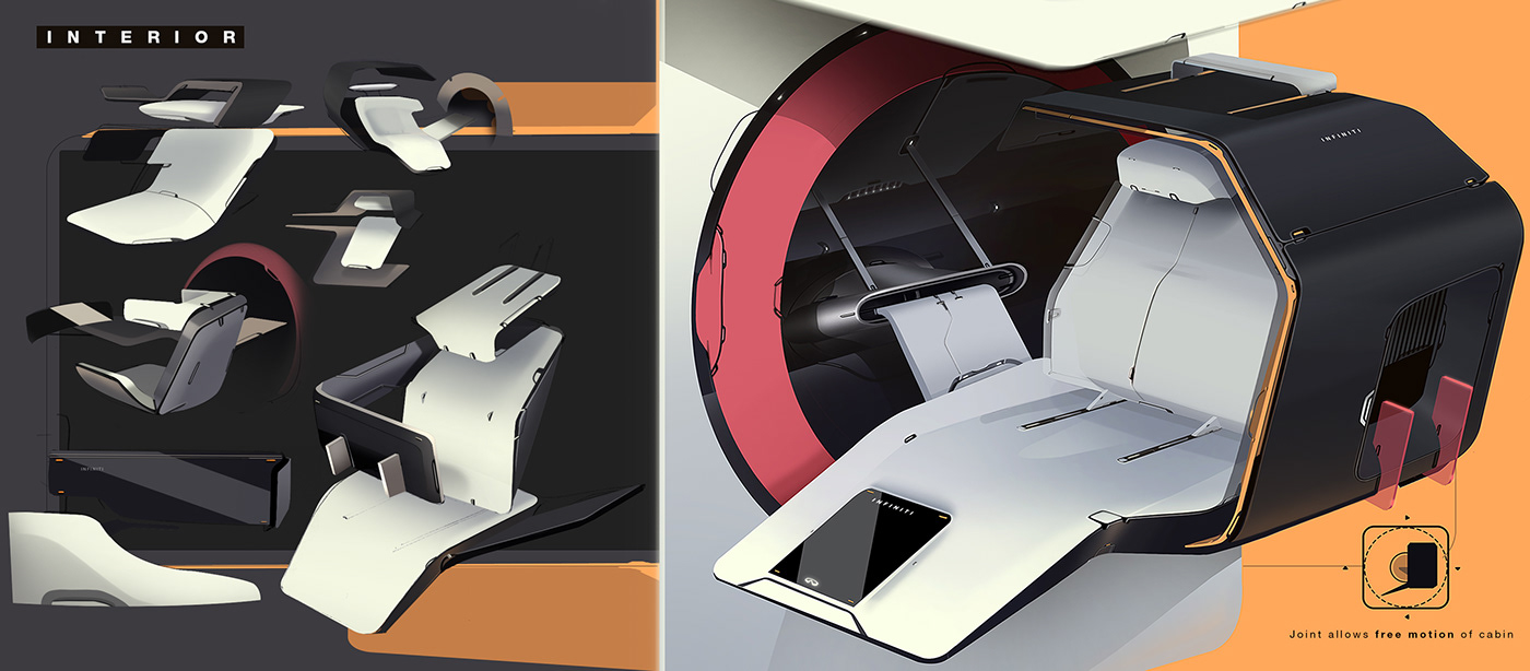 airship，Cool，conceptual design，