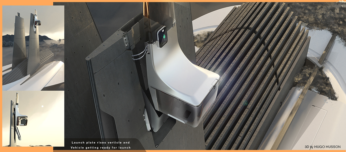 airship，Cool，conceptual design，