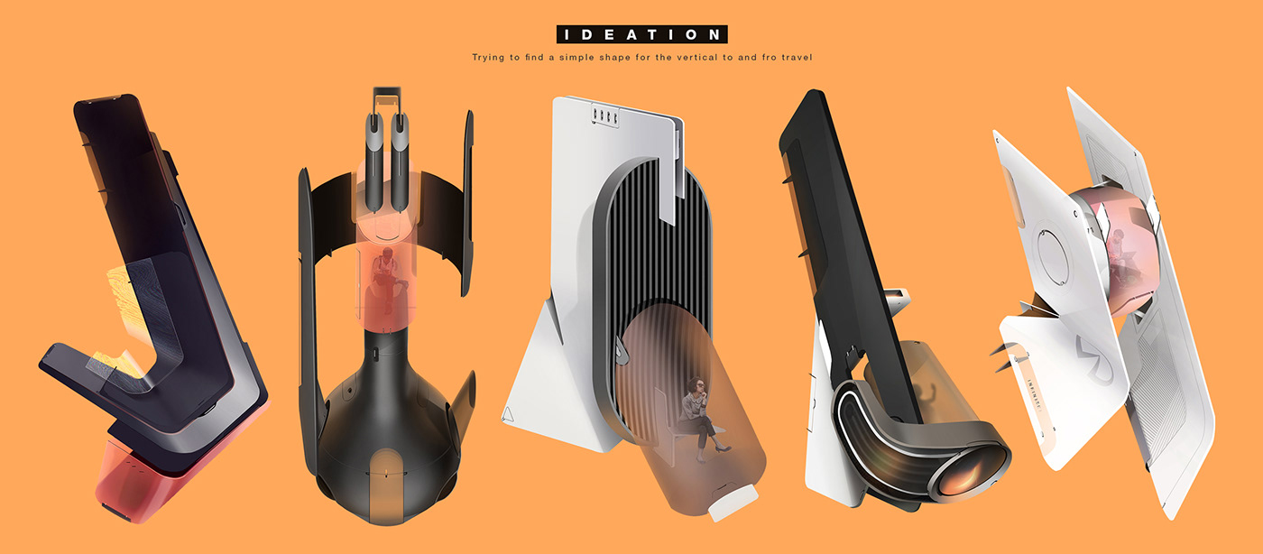 airship，Cool，conceptual design，