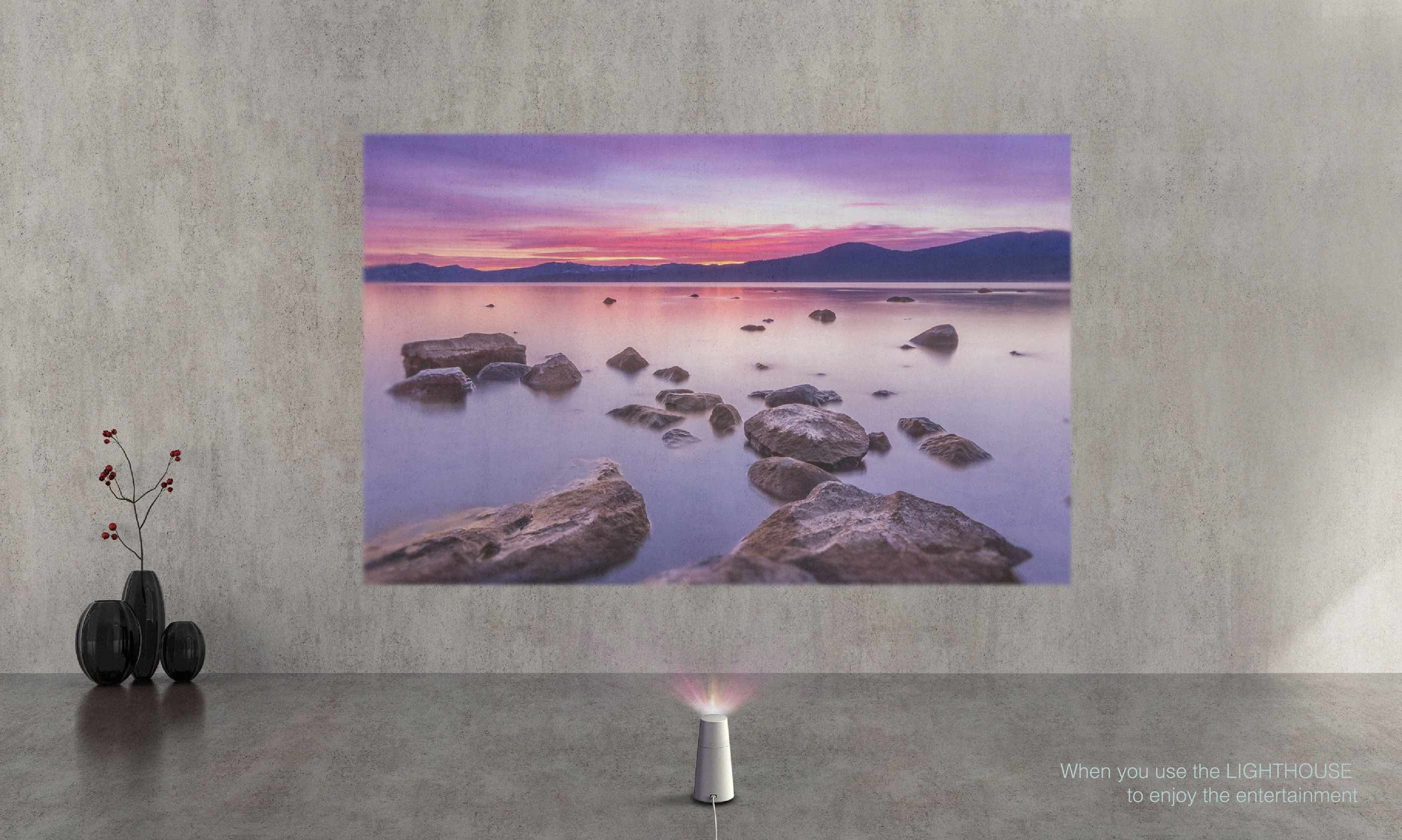 投影仪,落地式,light house,投影