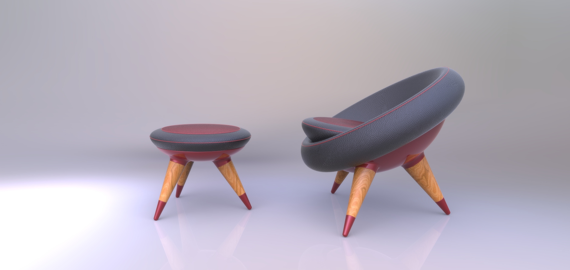 Tables and chairs，Color matching，Travel Furniture，