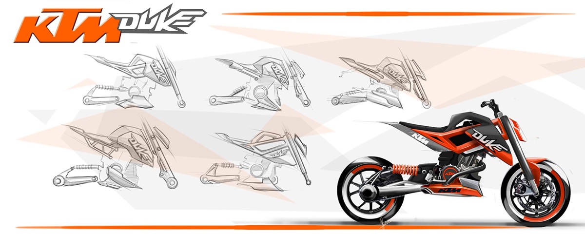 traffic，motorcycle，sketch，Harsh Panchal，