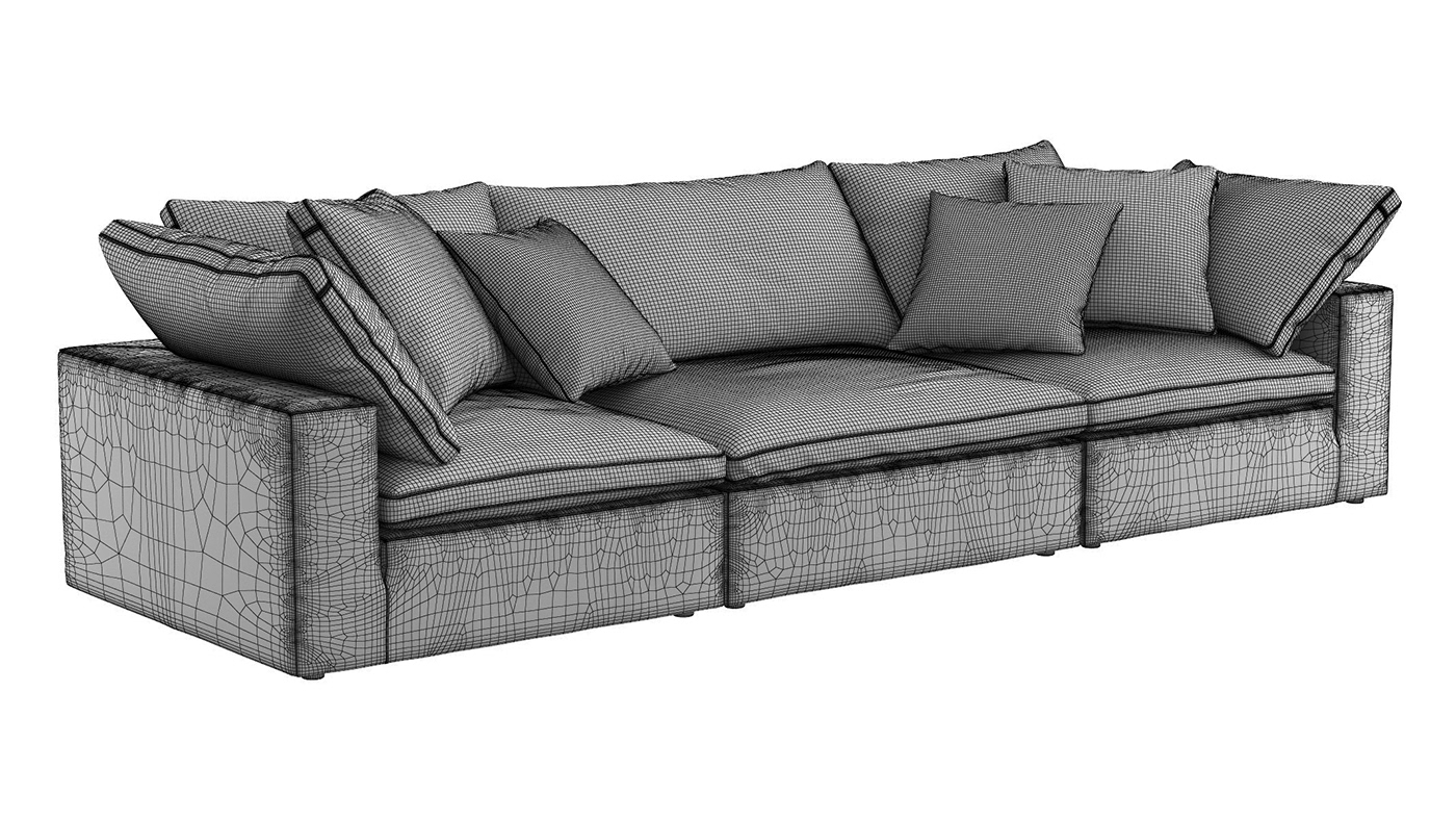 furniture，Model，sofa，modeling，Render，