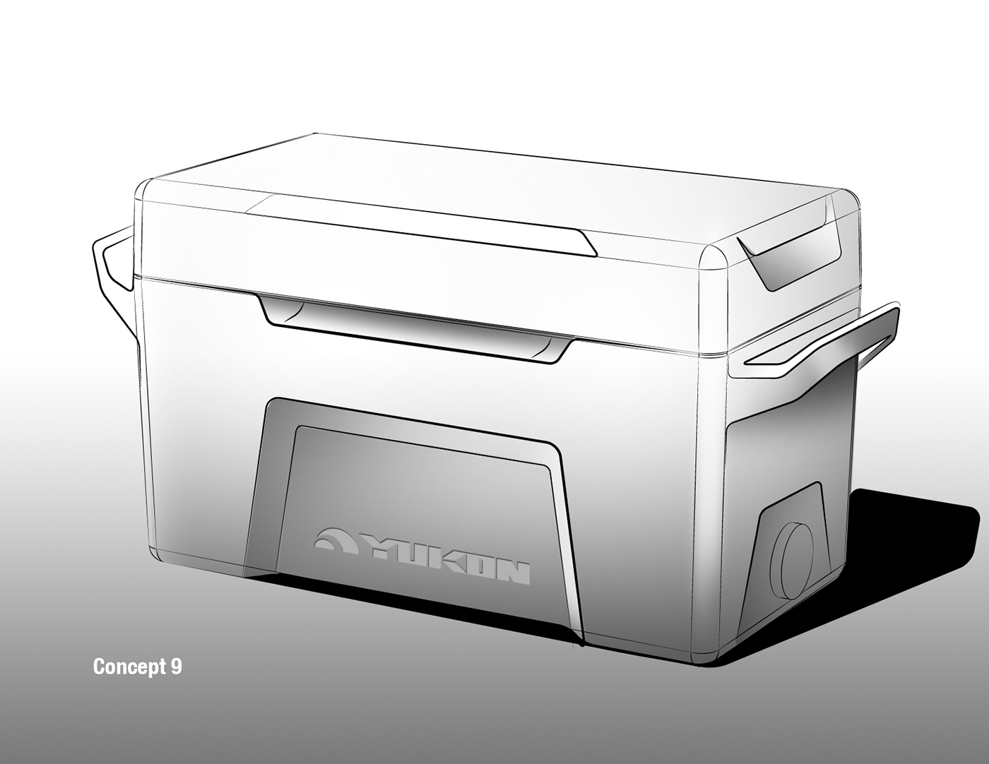 industrial design，concept，sketch，yukon，