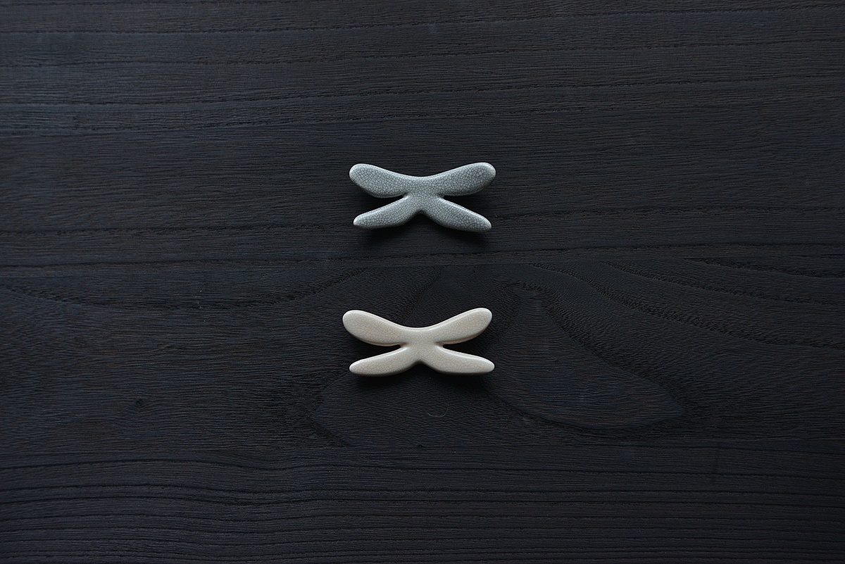 product design，dragonfly，tableware，Chopstick holder，