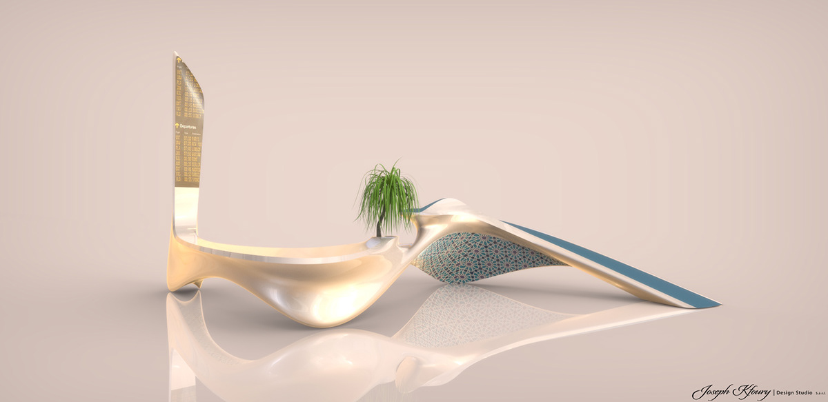 Public bench，chair，Outdoor furniture，communal facilities，