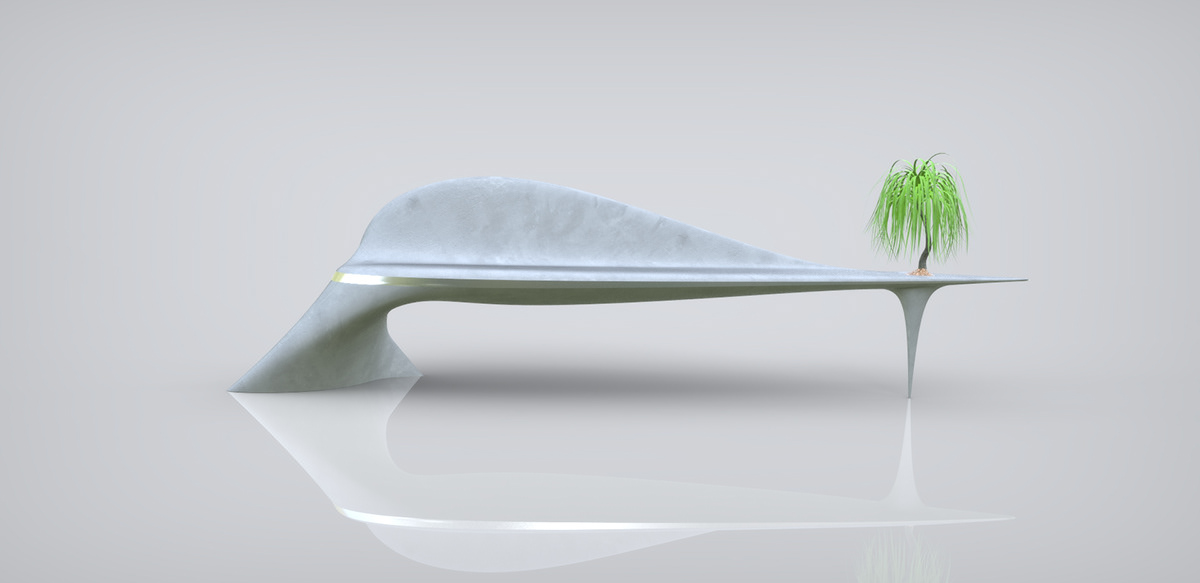 Public bench，chair，Outdoor furniture，communal facilities，