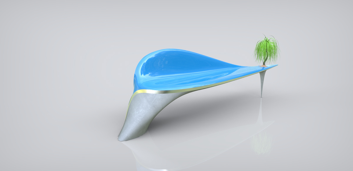 Public bench，chair，Outdoor furniture，communal facilities，