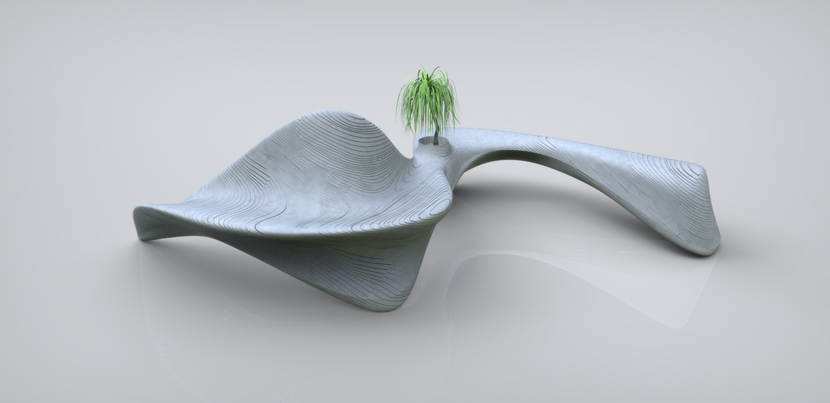 Public bench，chair，Outdoor furniture，communal facilities，