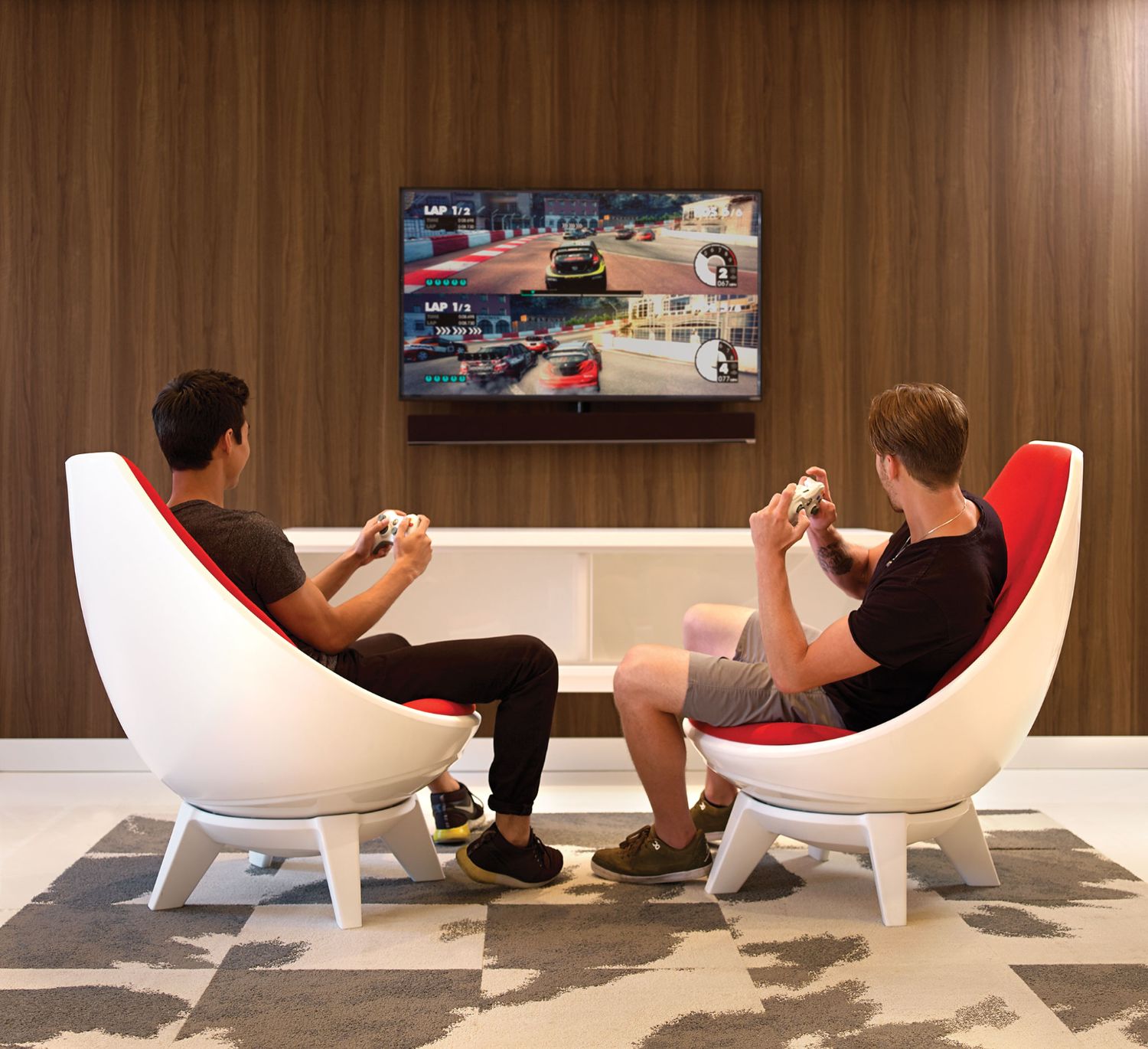 chair，Color contrast，swing，furniture，