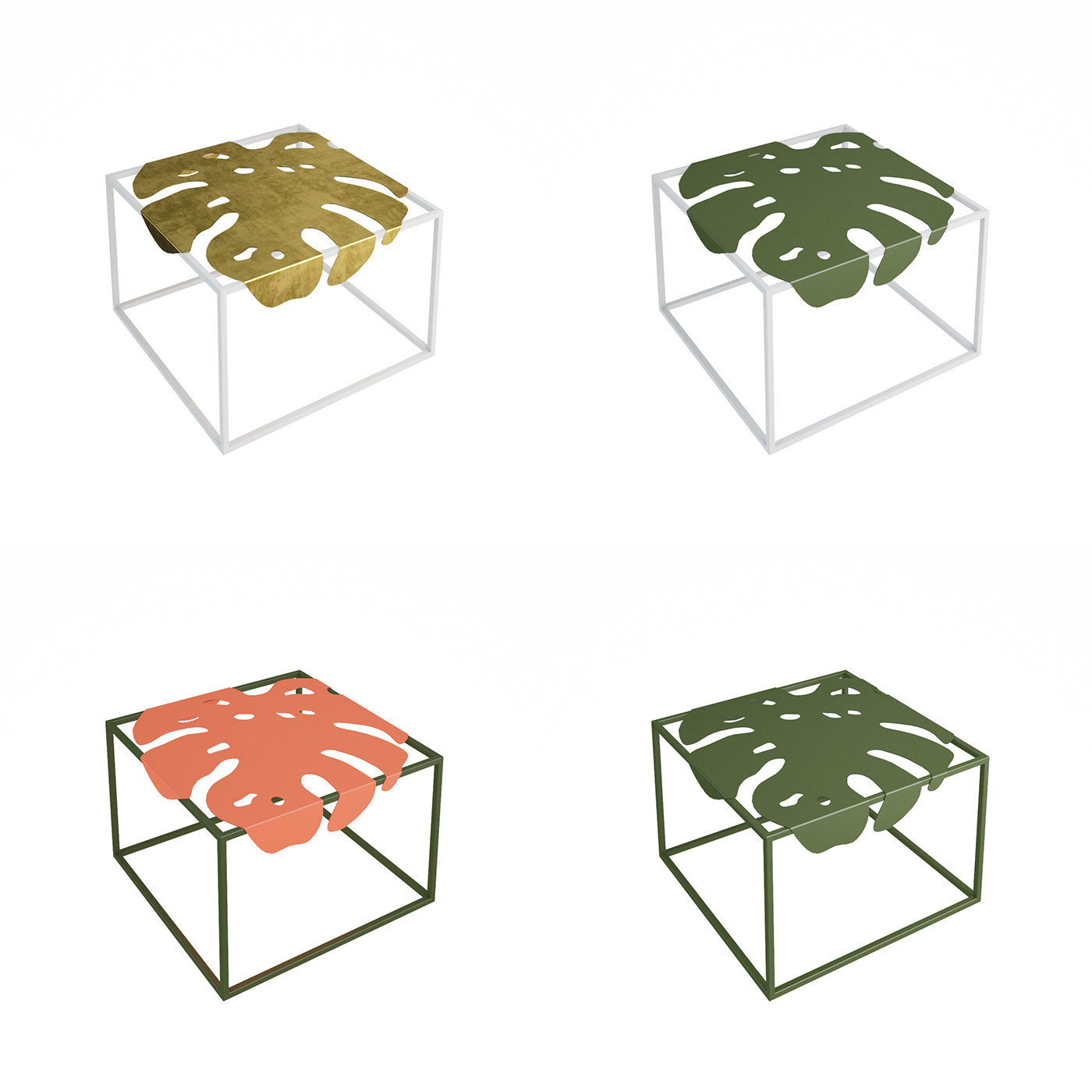 Coffee table，Storage cabinet，Metal，furniture，