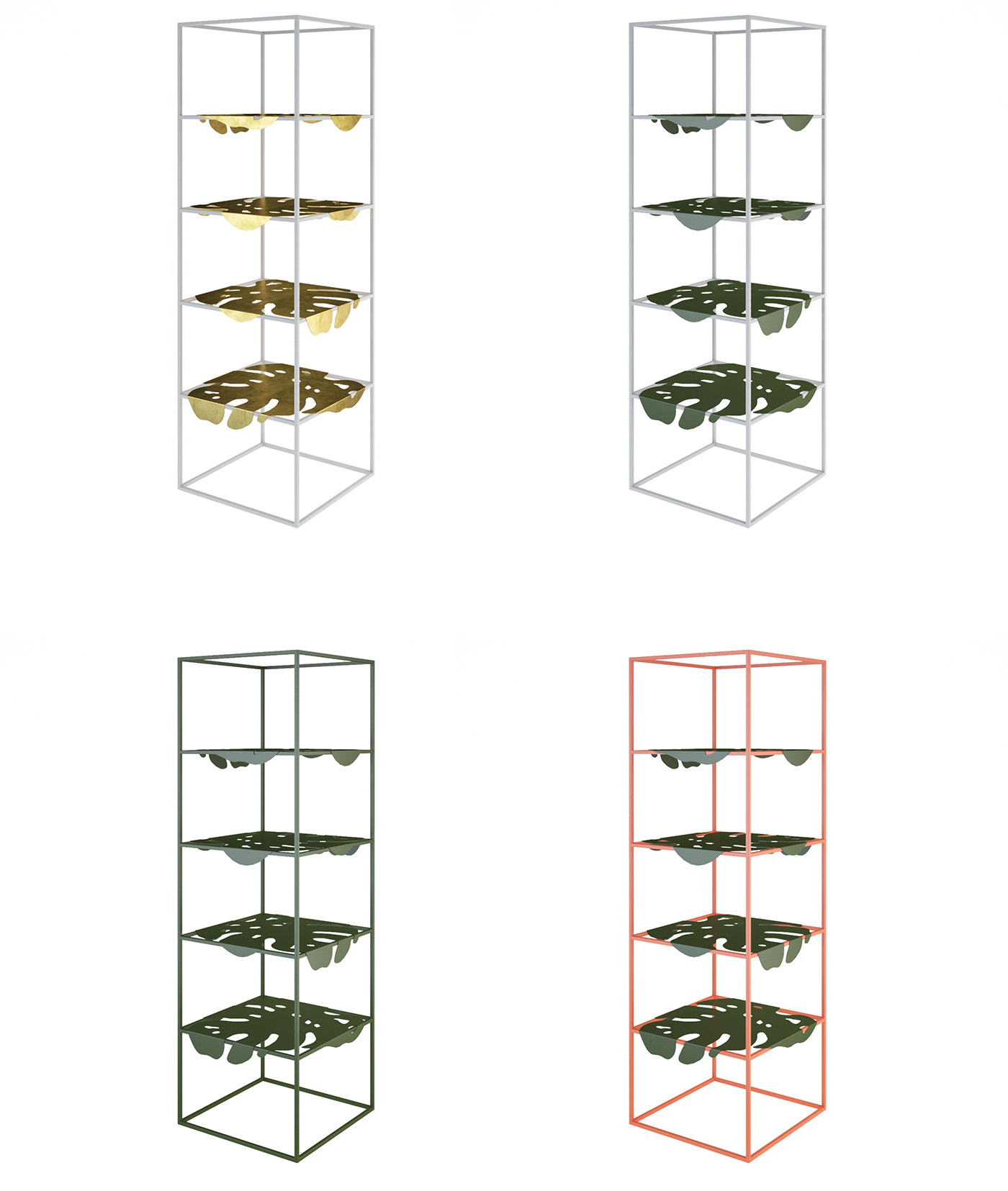 Coffee table，Storage cabinet，Metal，furniture，