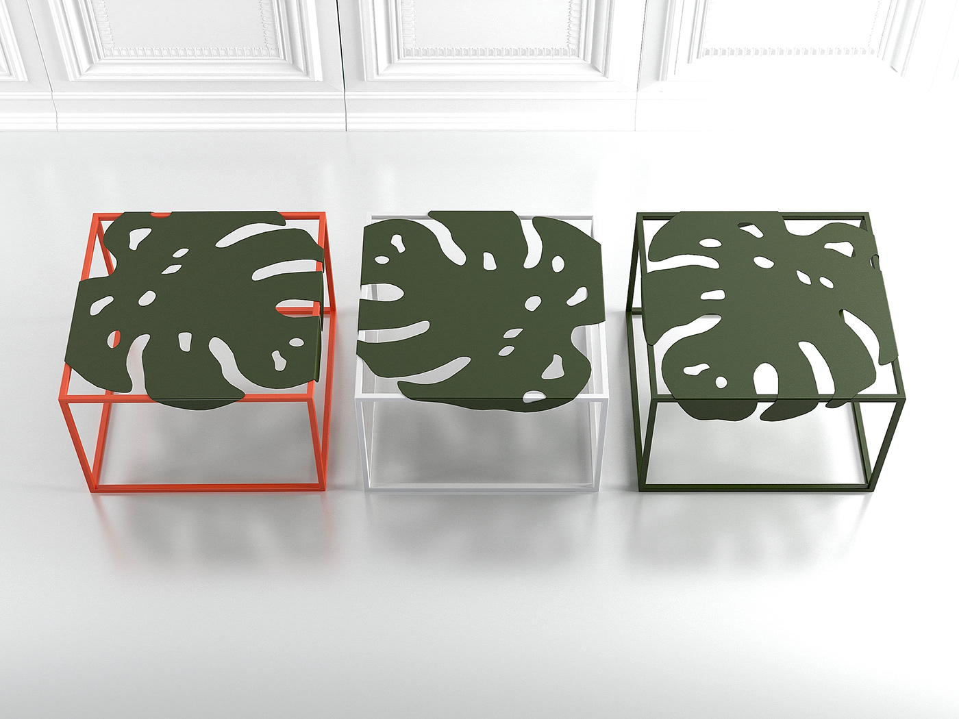 Coffee table，Storage cabinet，Metal，furniture，