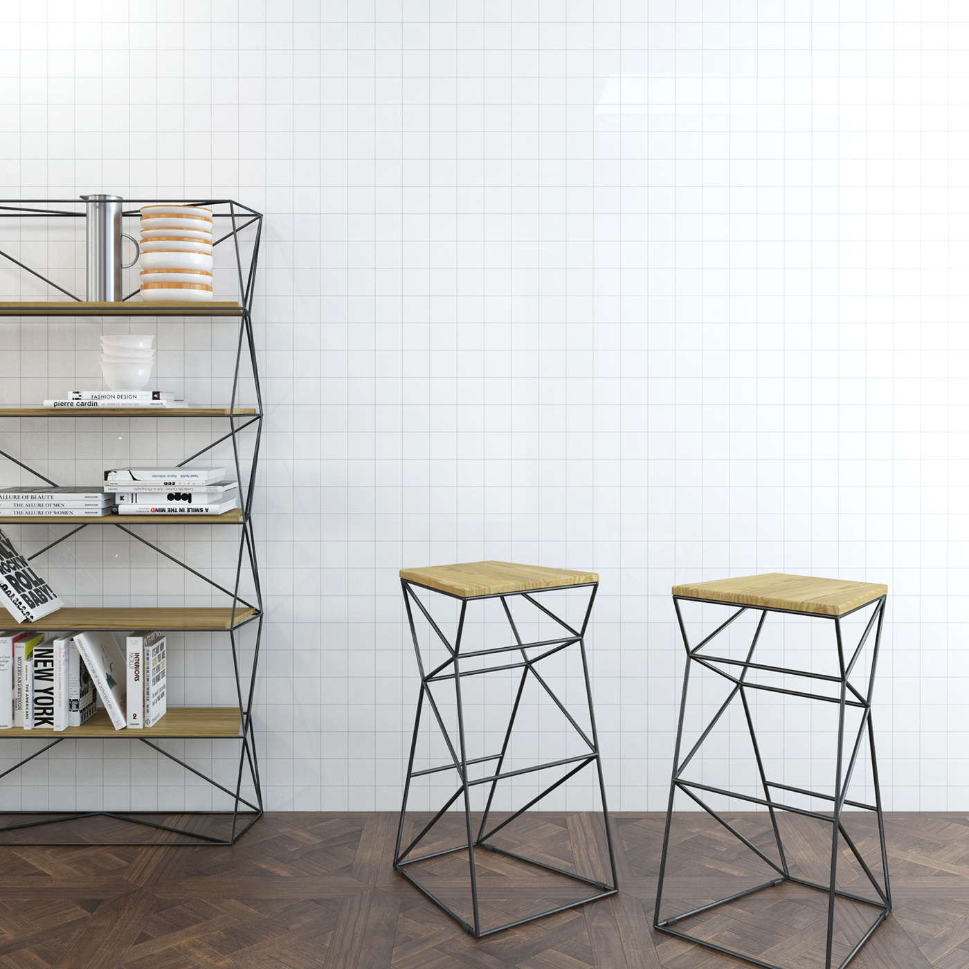 The bar chair，High chair，chair，furniture，