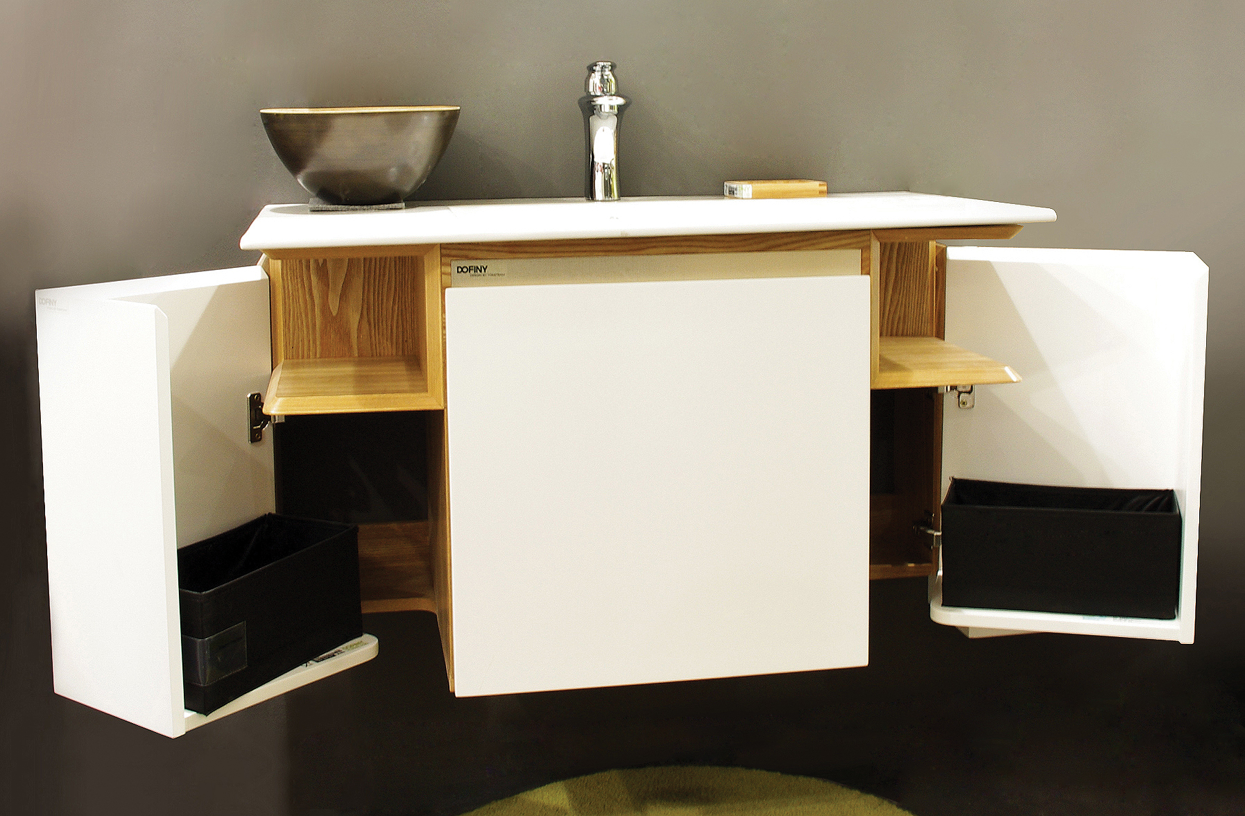 Bathroom furniture，Bathroom cabinet，Nordic style，Simple design，I'm a designer，