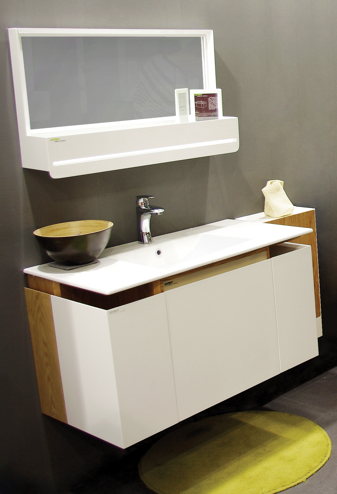 Bathroom furniture，Bathroom cabinet，Nordic style，Simple design，I'm a designer，
