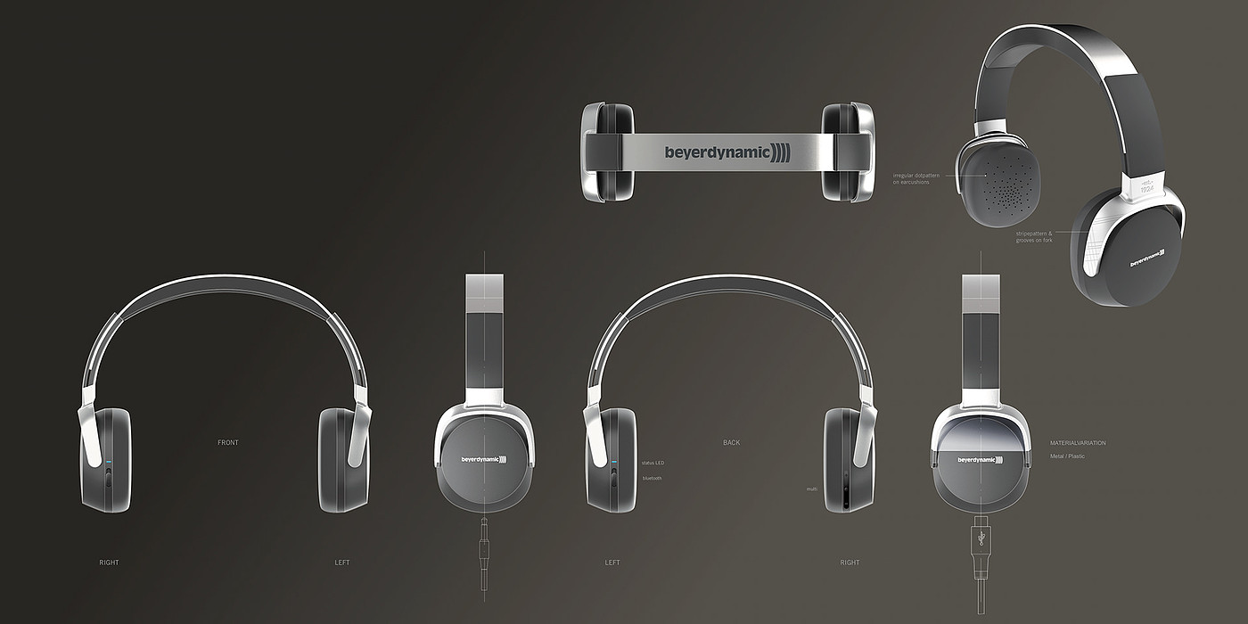 industrial design，product design，Digital，Bluetooth headset，