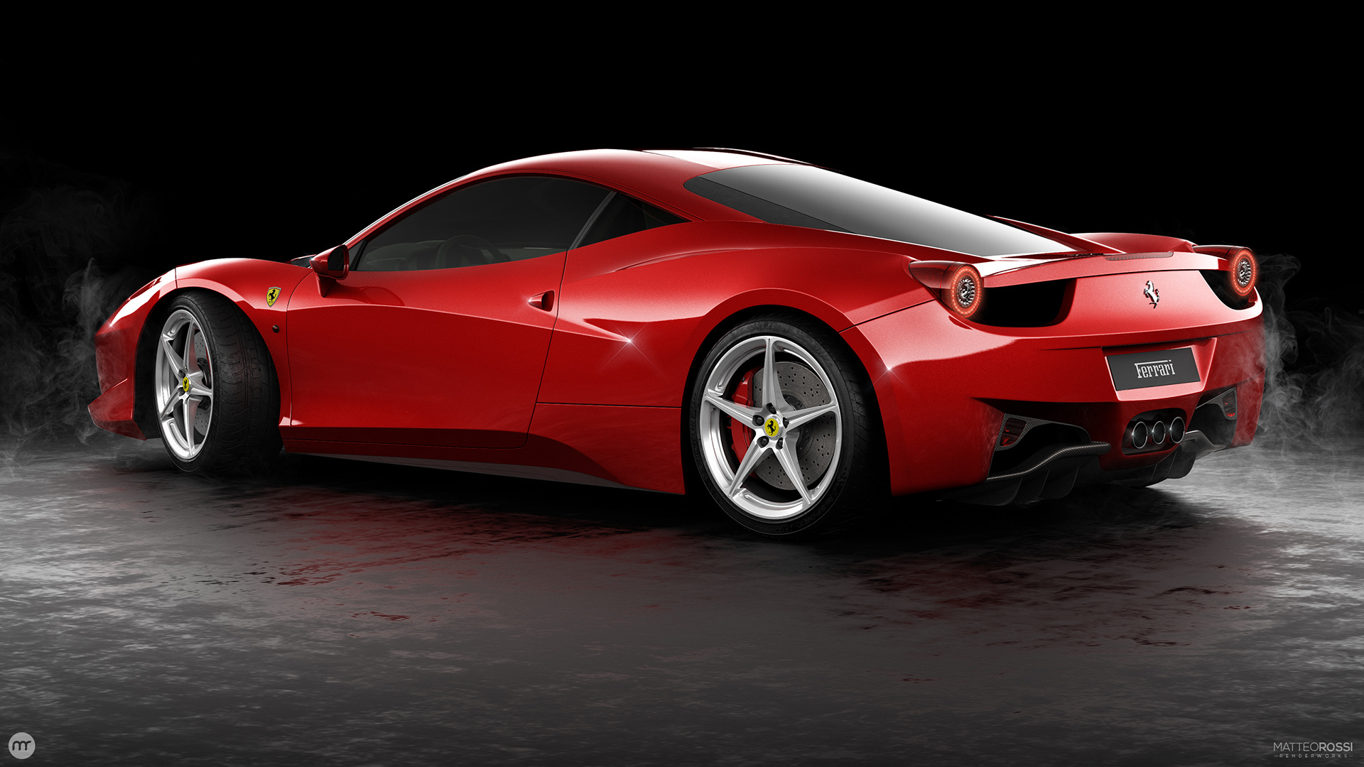 vehicle，industrial design，product design，Sports car，Ferrari，
