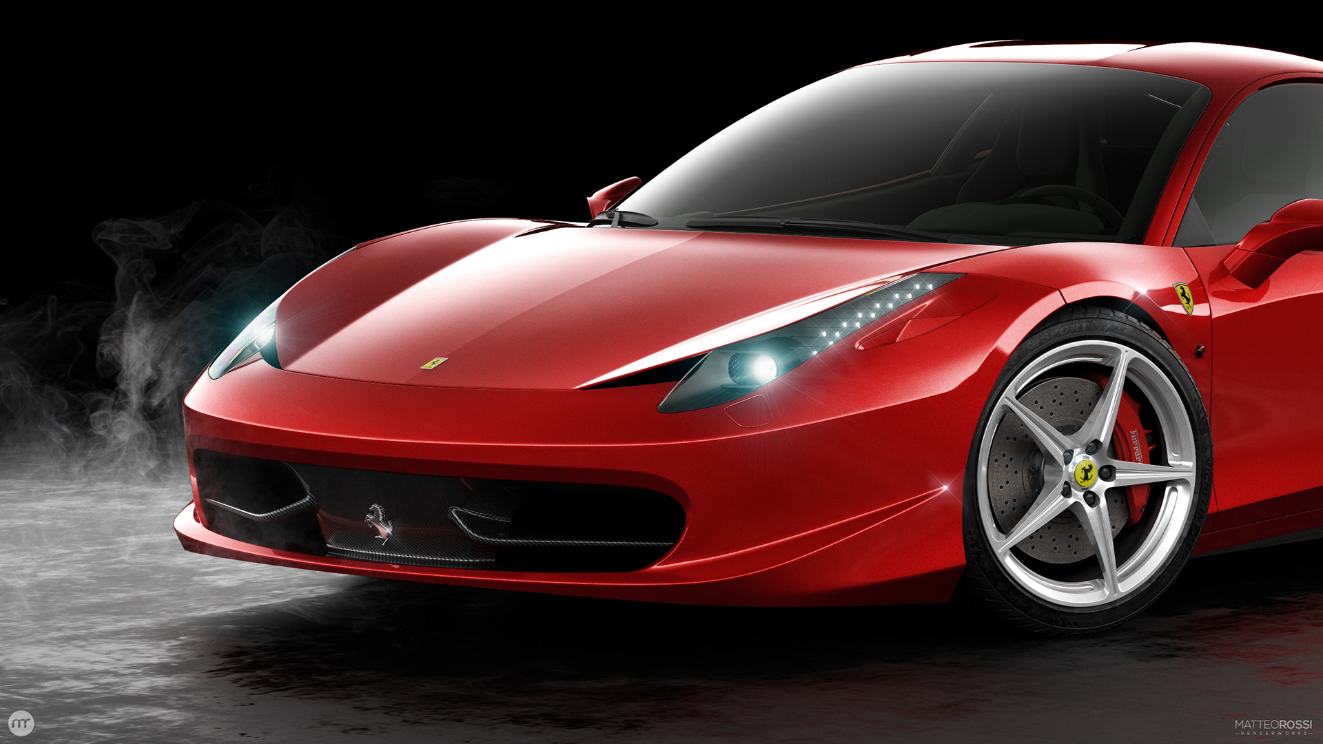 vehicle，industrial design，product design，Sports car，Ferrari，