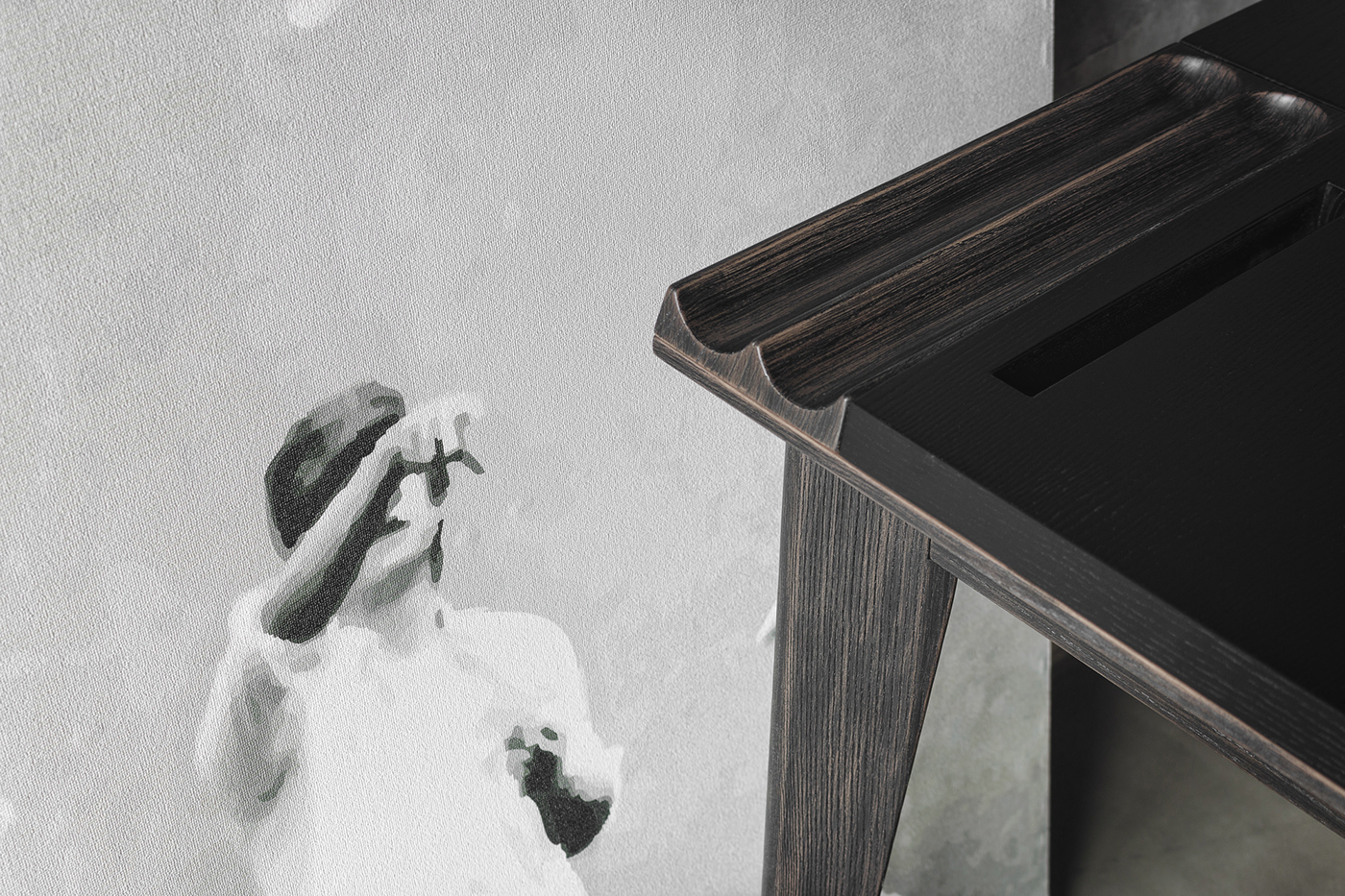 solid wood，Tool slot，grace，simple，