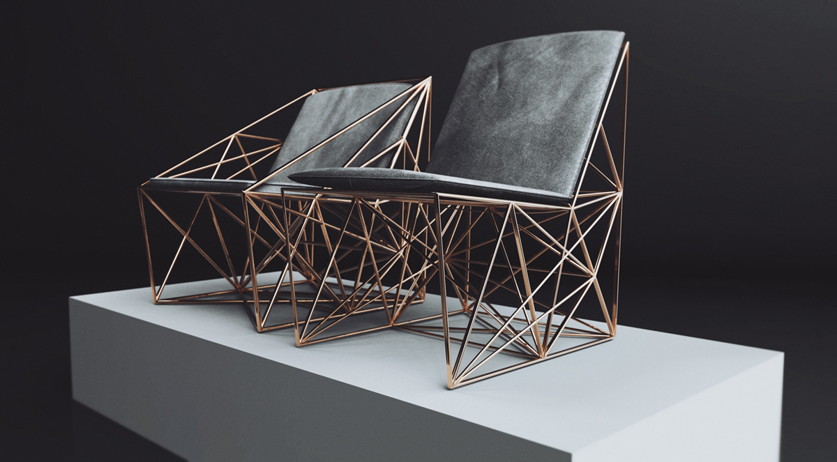 Gu staveEiffel ，Metal structure，Emmanuel - Design，venturi ，modern，