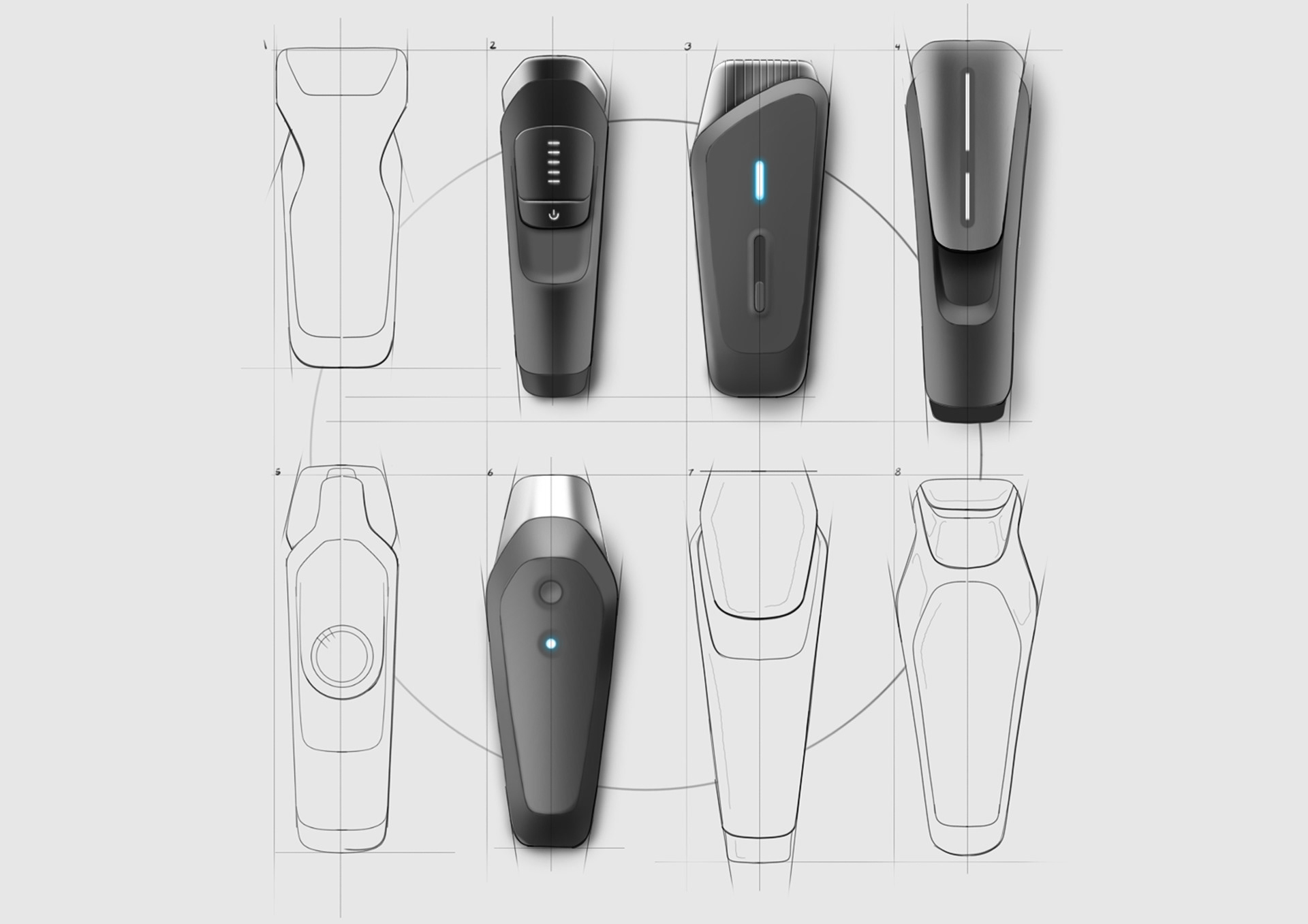 product design，draft，Hand drawn，industrial design，