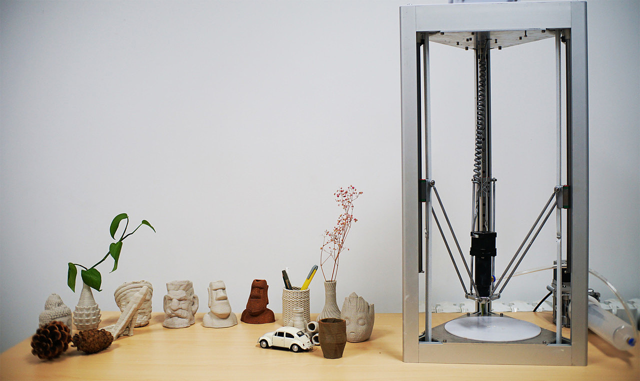 智能，Cerambot，3d，打印机，陶瓷，