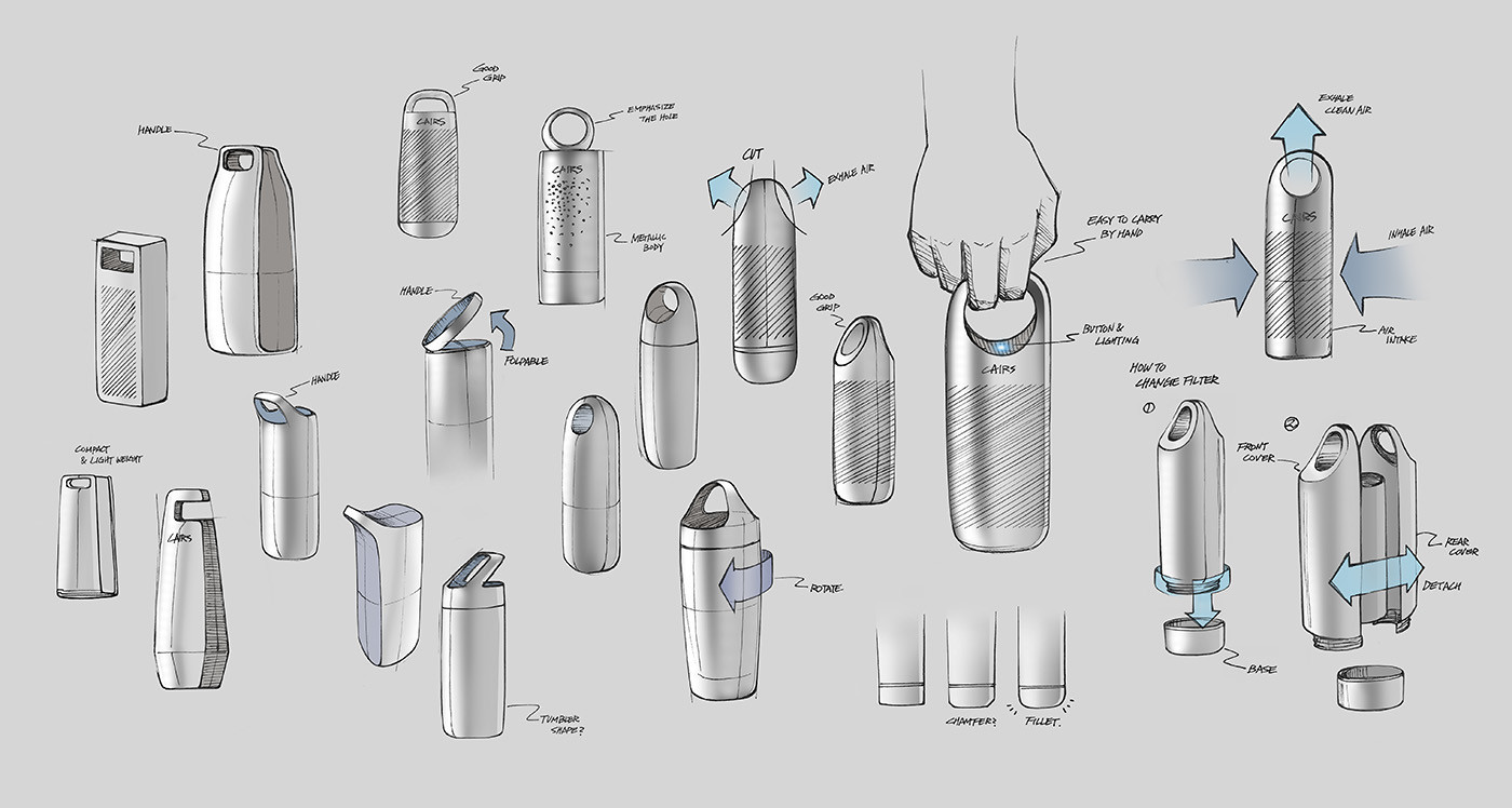 Purified tobacco fungus，Visual air flow，Detection reminder，Convenient charging，Convenient to carry，