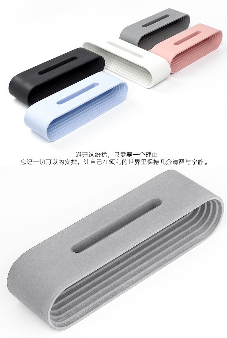 Cement tabletop storage ornaments，Creative gifts，Cement mobile phone holder，Mini speaker，Concrete loudspeaker，