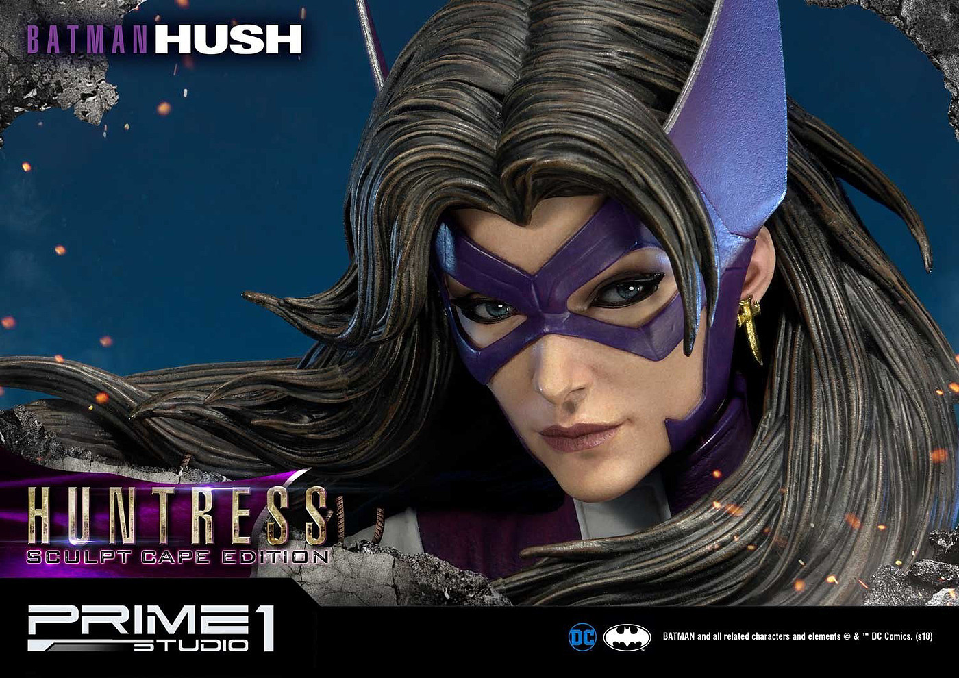 statue，Female hunter，silent，Batman，game，character，Huntress Hush，Prime1，