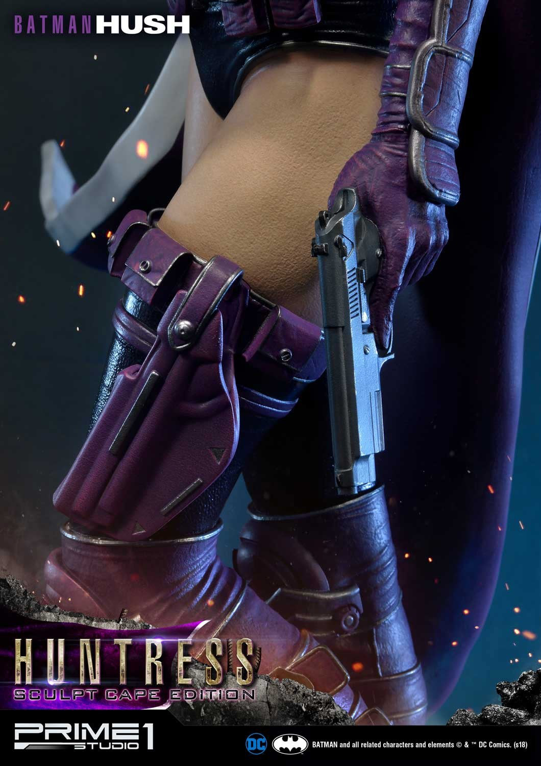 statue，Female hunter，silent，Batman，game，character，Huntress Hush，Prime1，