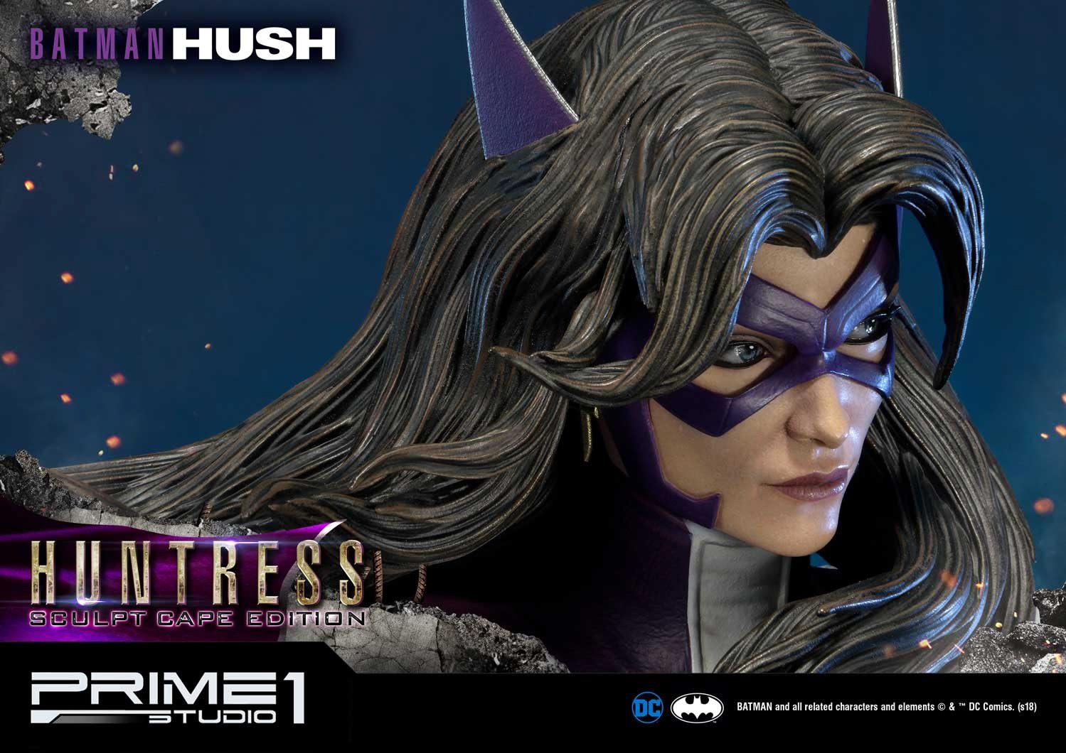 statue，Female hunter，silent，Batman，game，character，Huntress Hush，Prime1，
